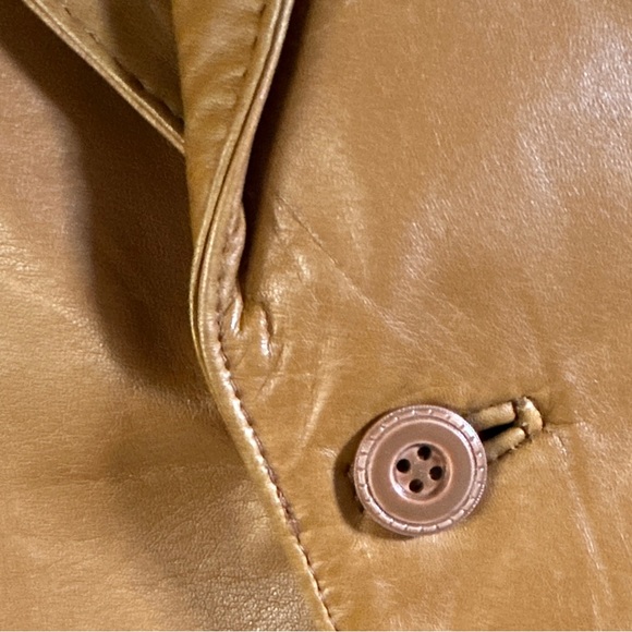 Pioneer Wear Vintage Leather Western Blazer Jacket Coat 42 - Picture 7 of 15